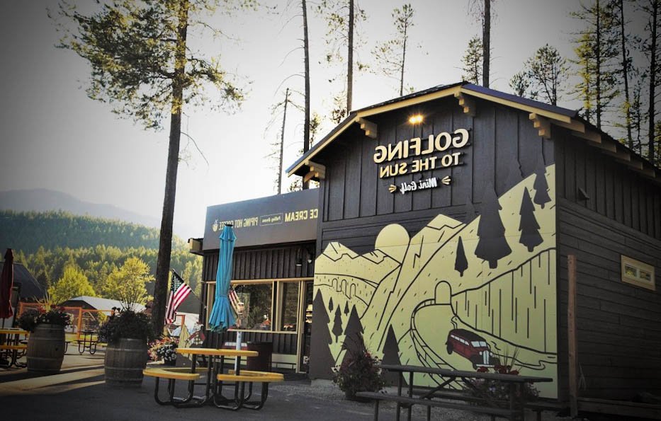 Golfing to the Sun Mini Golf in Montana