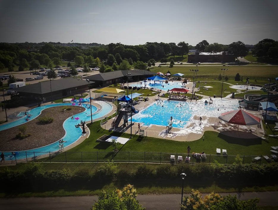 Clive Aquatic Center in Iowa