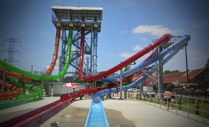 Blue Bayou Water Park in Louisiana