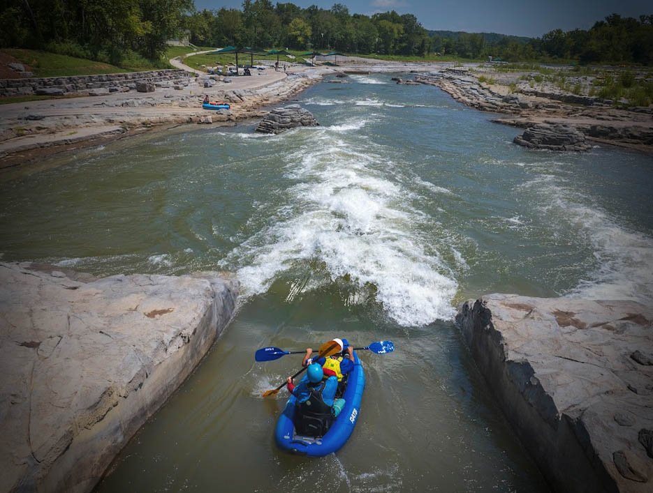 WOKA Whitewater Park in Oklahoma